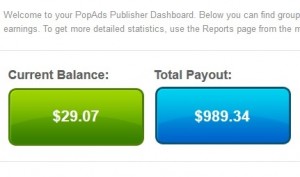 popads earnings