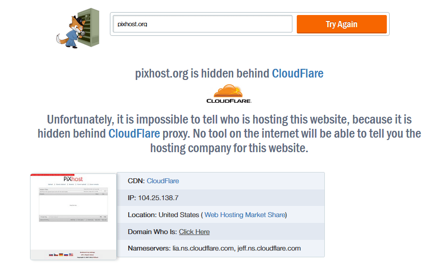 cloudflare hide info